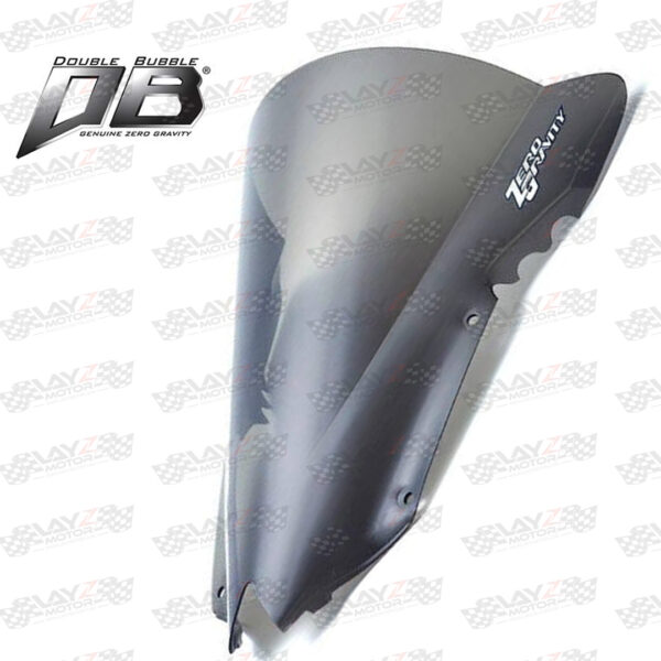 Second image of Zero Gravity Racing Double Bubble Series Windscreen, Dark Smoke - Yamaha YZF-R25 2014-2017