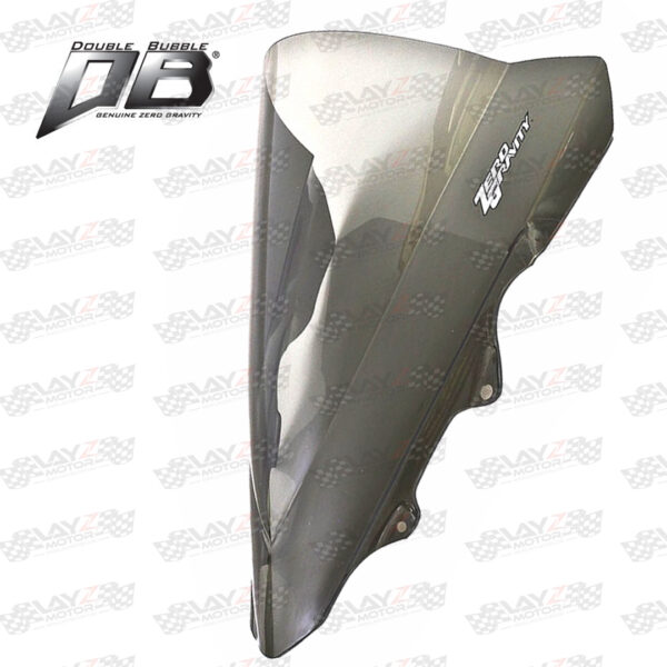 Zero Gravity Racing Double Bubble Series Windscreen, Light Smoke - Kawasaki ZX-6R 2019-2023