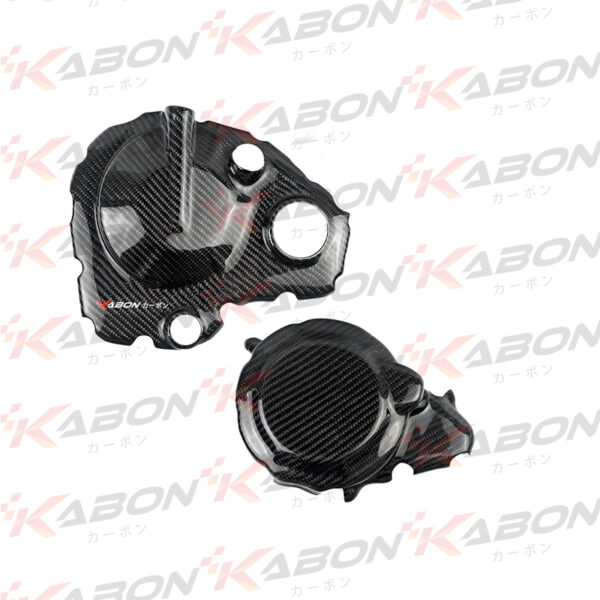 Kabon Engine Cover Set Full Carbon - Kawasaki ZX25R | ZX4R