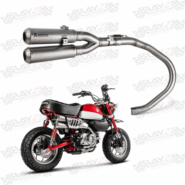 Akrapovic Slip On Line Titanium Exhaust - Honda Monkey 125