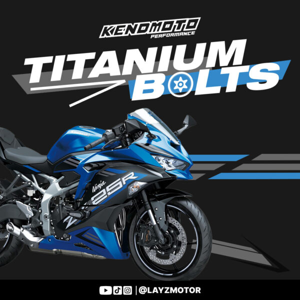 Kendmoto Baut Titanium Set Fairing - Kawasaki ZX25R