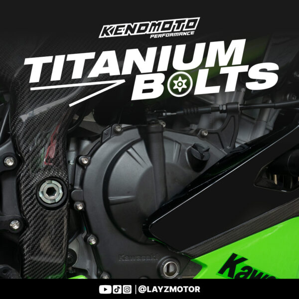 Kendmoto Baut Titanium Set Mesin -  Kawasaki ZX25R