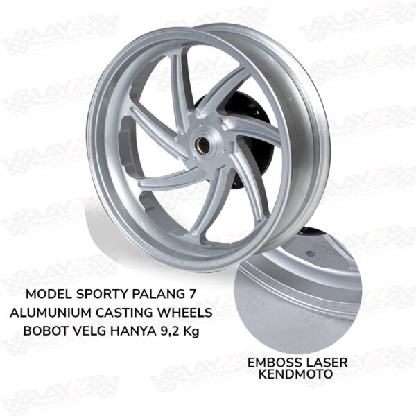 Second image of Kendmoto Sport Casting Wheels - Yamaha XMax 250