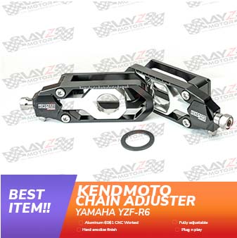 Kendmoto Chain Adjuster - Yamaha YZF-R6 2006-2016