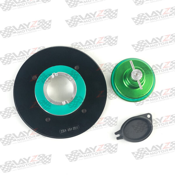 Second image of Kendmoto Fuel Cap Racing Keyless V3 - Kawasaki ZX-25R ZX-4RR Ninja 250 / 400 Z900