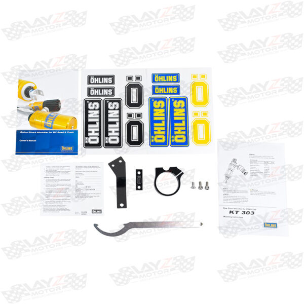Second image of Ohlins KT-303 Rear Shock Absorber - KTM RC 390 2015-2021 / Kawasaki ZX25R 2020