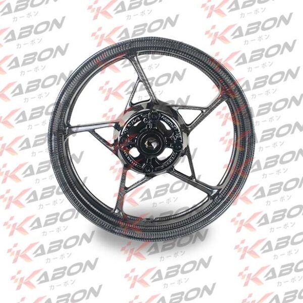 Second image of Kabon Wheels Set w/ Original Parts Carbon - Kawasaki ZX25R | ZX4R