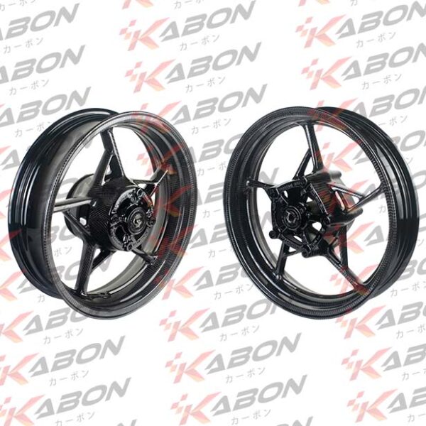 Kabon Wheels Set w/ Original Parts Carbon - Kawasaki ZX25R | ZX4R