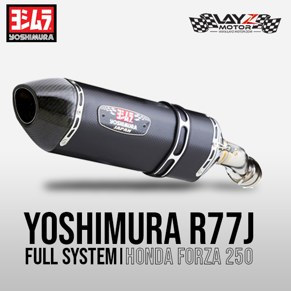 Yoshimura R77J Street Sports Full system, SMC - Honda Forza 250
