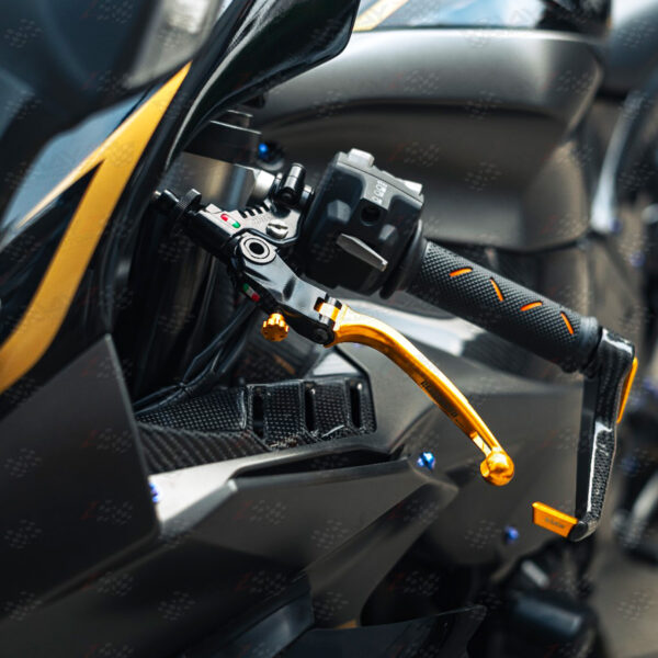 Second image of Accossato Racing CF020 Racing Folding Clutch Lever