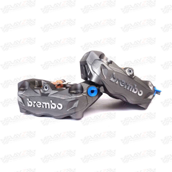 Second image of Brembo M4.32 Front Radial Brake Calipers Right Only 100mm, Titanium