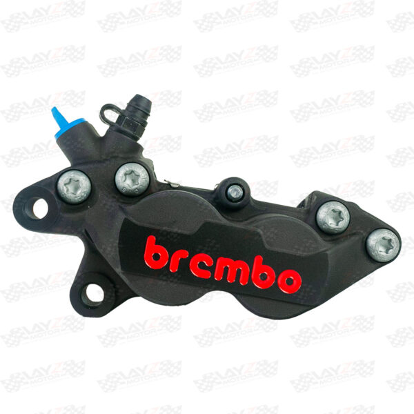 Brembo P4.30/34 Front Brake Caliper Left Only 40mm, Black Red Logo