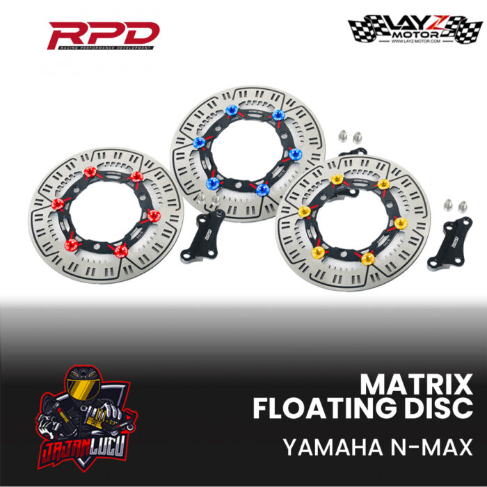 RPD Matrix Front Floating Disc Rotor 260mm- Yamaha NMax |  Aerox | Lexi