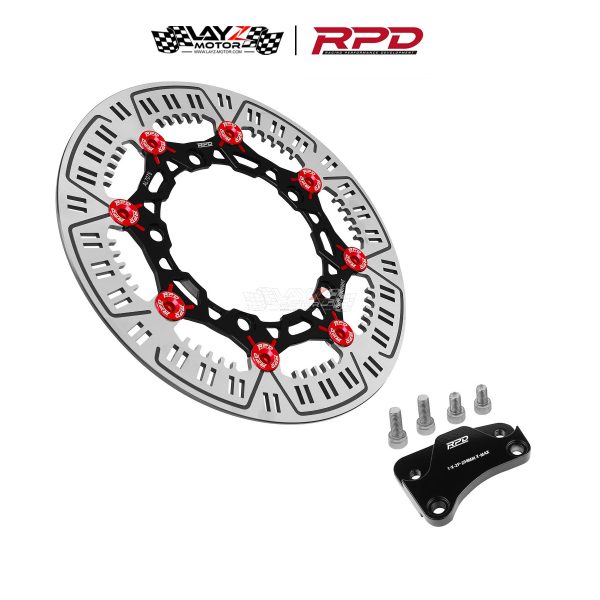 RPD Matrix Front Floating Disc Rotor 298mm + Bracket - Yamaha X-Max