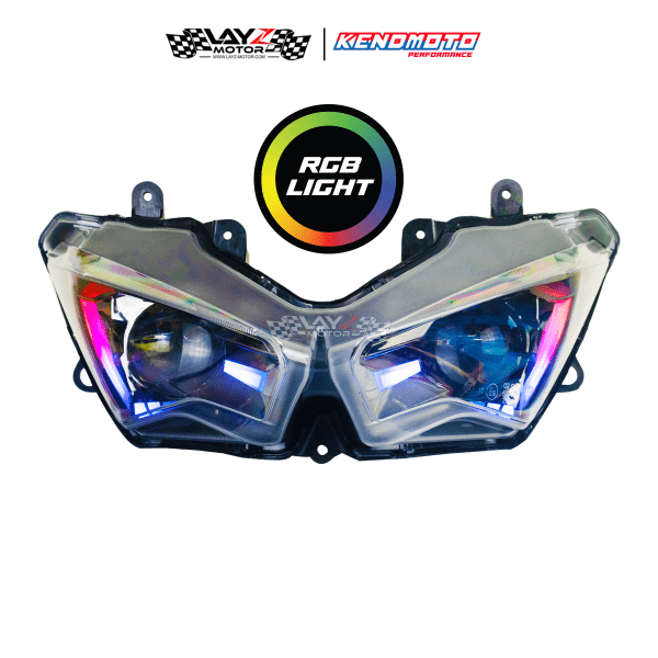 Kendmoto Headlamp Projector LED V2 - Kawasaki ZX25R | ZX4RR | ZX6R | Ninja 250 | Ninja 650