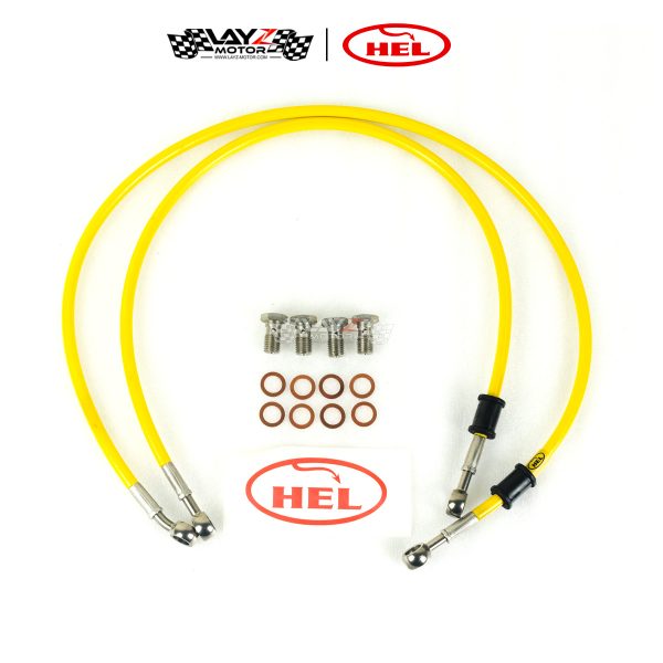 HEL Selang Rem Set Stainless Steel - Kawasaki Ninja 250 Fi 2013-2017 Non ABS