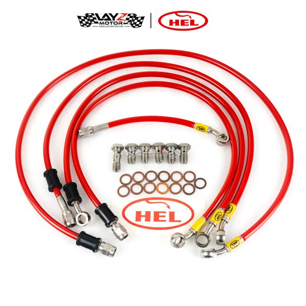 HEL Selang Rem Set Stainless Steel - Kawasaki Z900RS ABS