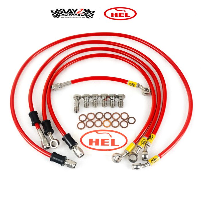 HEL Selang Rem Set Stainless Steel - Kawasaki Z900RS ABS