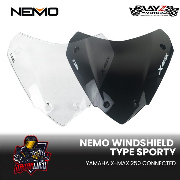Nemo Windshield Type Sporty - Yamaha XMAX 250 Connected
