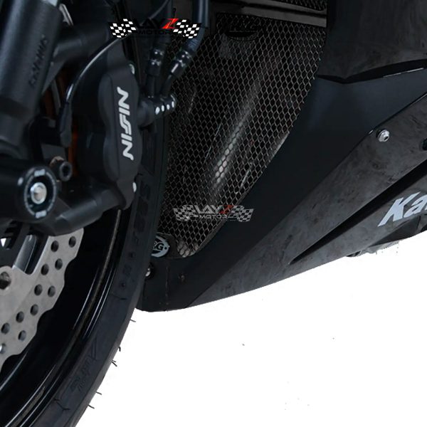 Second image of R&G Down Pipe Grille - Kawasaki ZX6R 2019-2021