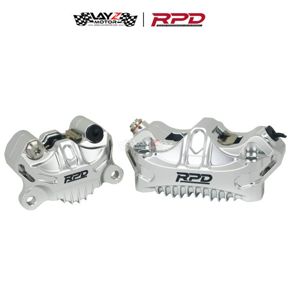 RPD Kaliper Zenith Rear + Front Set Silver Black