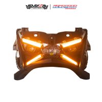 KENDMOTO_XMAX CONNECTED HEADLAMP PROJECTOR LED copy 2