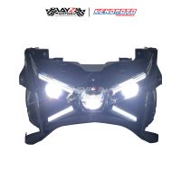 KENDMOTO_XMAX CONNECTED HEADLAMP PROJECTOR LED copy 3
