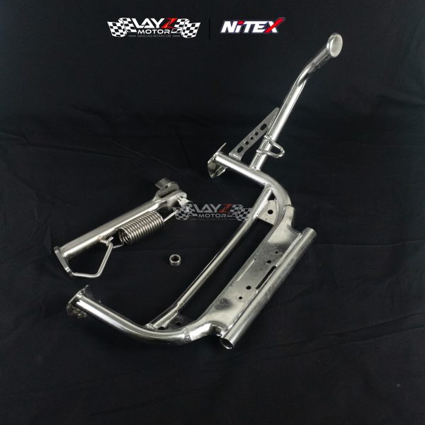 Nitex Standar Tengah dan Samping Stainless Steel - Yamaha X-Max 250 Connected