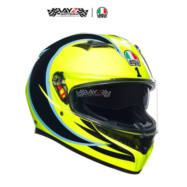 Second image of AGV Visor Iridium Silver - K3 SV