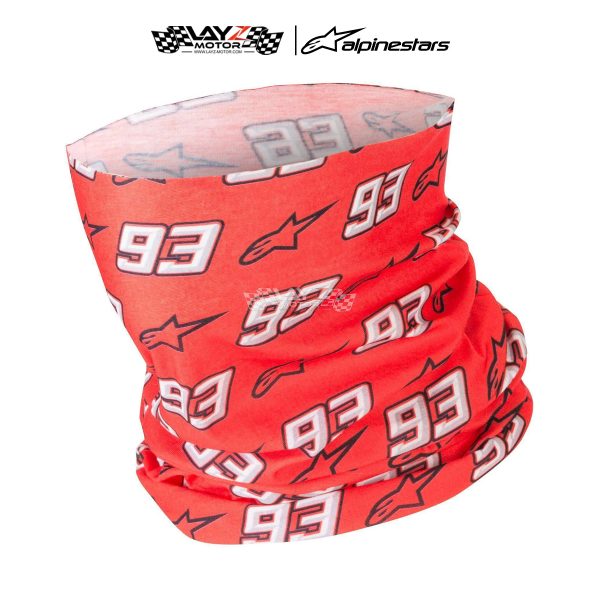 Alpinestars MM93 Necktube - Red White Black