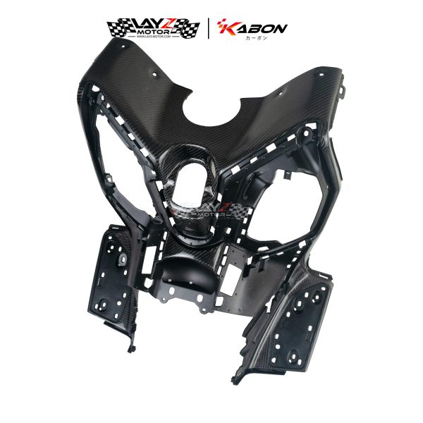 Second image of Kabon Carbon Legshield - Yamaha XMAX 250 Connected Techmax