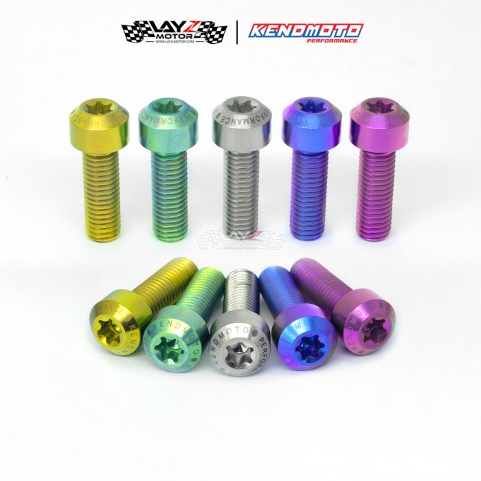 Kendmoto Baut Titanium - Torx M10 drat 1,5