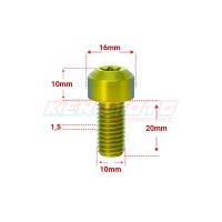 KENDMOTO_TORX M10x20 GOLD