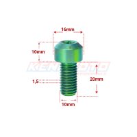 KENDMOTO_TORX M10x20 GREEN