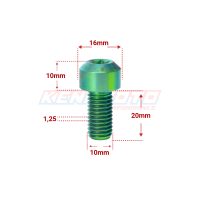KENDMOTO_TORX M10x20 GREEN
