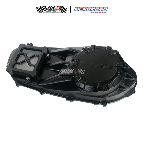 Second image of Kendmoto Cover Filter Slim CNC - Yamaha X-max 250 Connected