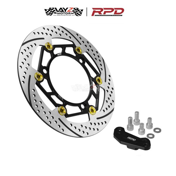 RPD Tornado Front Disc Floating 267mm + Bracket - Yamaha NMAX 155