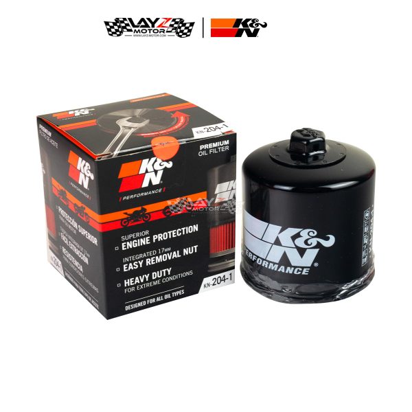 K&N KN-204-1 Filter Oli Mesin - Honda Yamaha