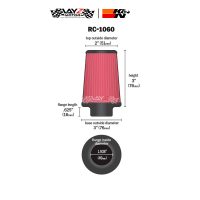 K&N_RC-1060 FILTER UDARA KARBU 49mm copy 3