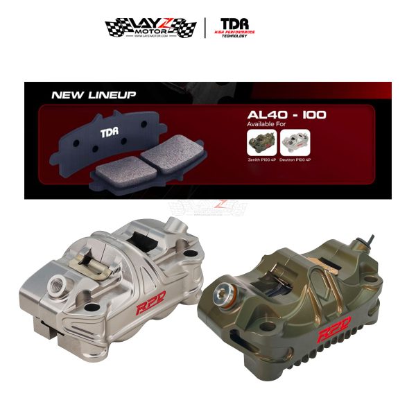 Second image of TDR NAS Brake Pad 4P AL40-100 - Kampas Rem Cakram High Performance