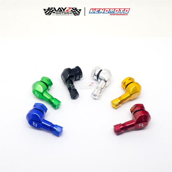 Kendmoto Tire Valve 90 Degree Angle CNC Alumunium