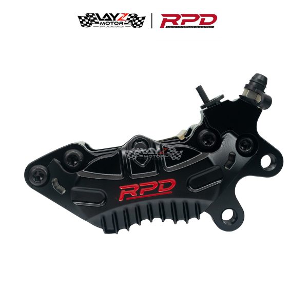 Second image of RPD Zenith Axial Brake Caliper 4P Black/Red - Right Side