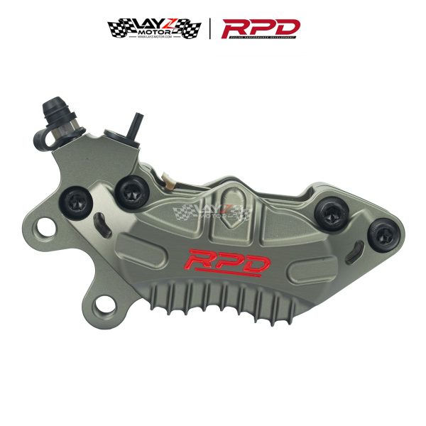 Second image of RPD Zenith Axial Brake Caliper 4P Green Army - Left Side