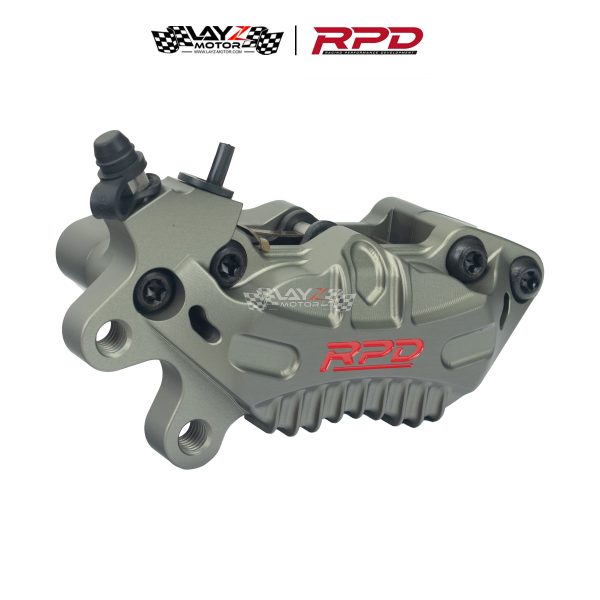RPD Zenith Axial Brake Caliper 4P Green Army - Left Side