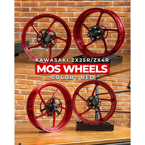 MOS ZF05 Forged Wheels - Kawasaki ZX25R ZX4RR