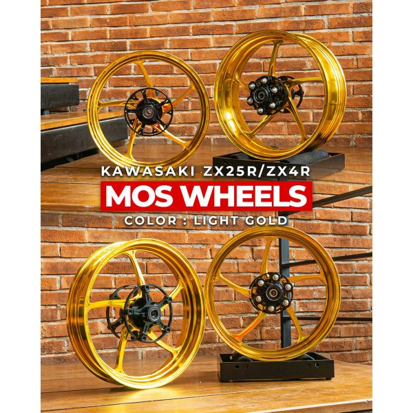 Second image of MOS ZF05 Forged Wheels - Kawasaki ZX25R ZX4RR
