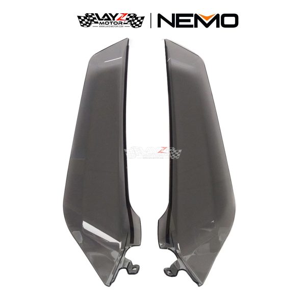 Second image of NEMO Yamaha XMAX OLD Leg Windshield Smoke