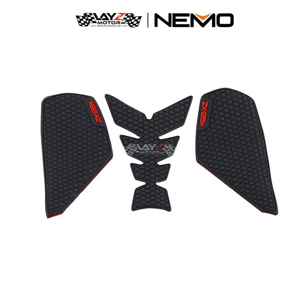 Second image of NEMO Kawasaki ZX25R Tankpad Samping Tengah Rubber Honeycomb