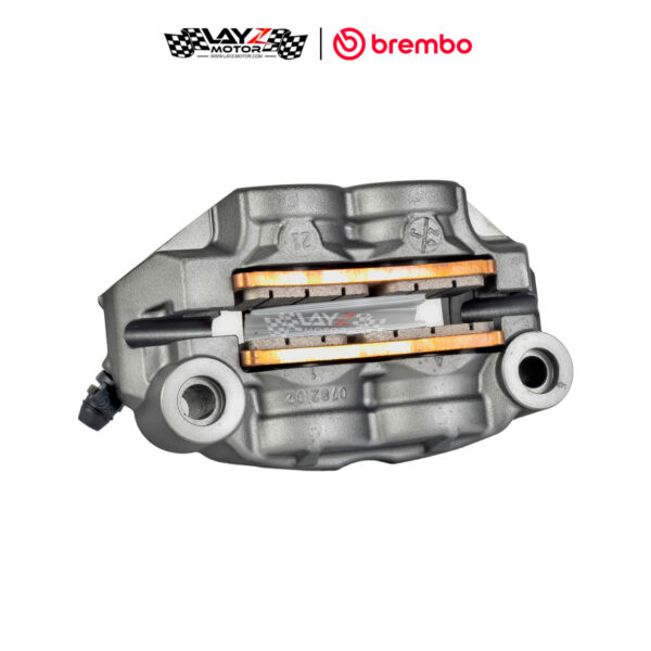Second image of Brembo Front Brake Radial Calipers Monobloc GP4-RS 108mm Left Only, Grey Red Logo
