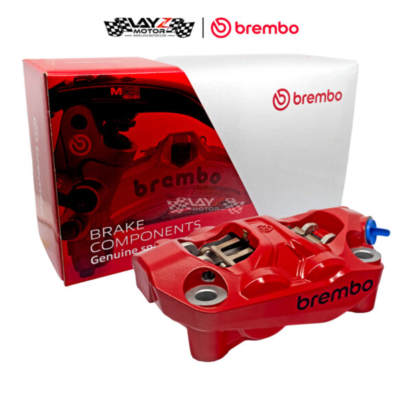 Brembo Hypure Front Radial Brake Calipers Right Only 100mm, Red Black Logo